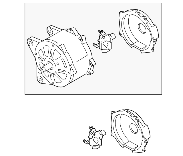 Alternator 03L-903-023-RX