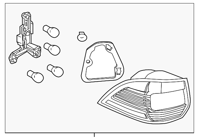 Tail Lamp Assembly 1K5-945-096-L - View 6