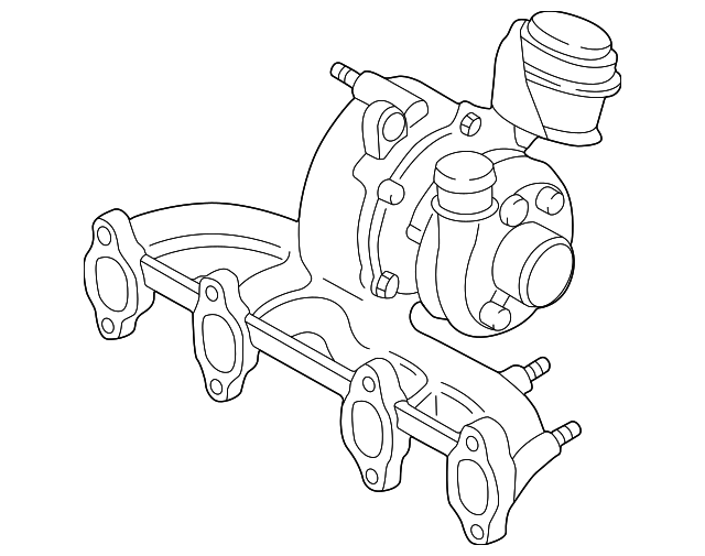 Exhaust Manifold 03G-253-016-KX - View 7