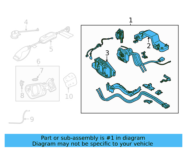 Charging Port 11A-971-531-DL - View 3