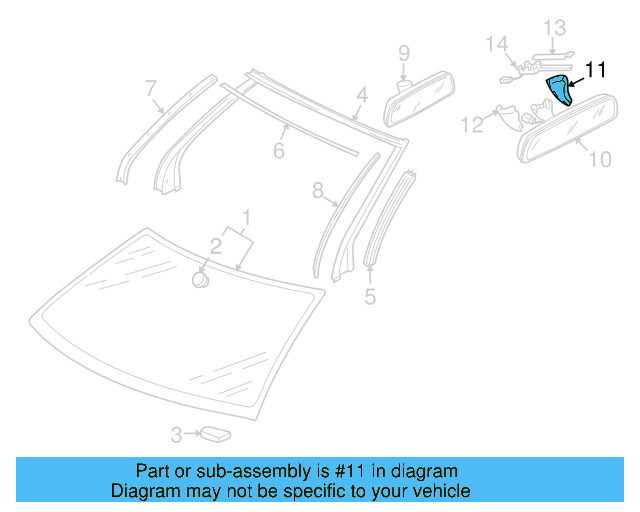 Side Cover 1K0-858-548-9B9 - View 7