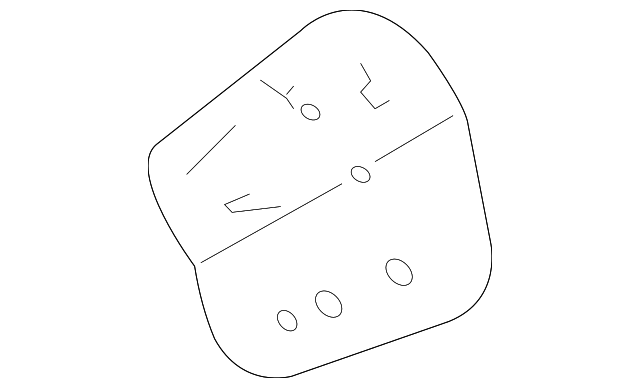 Compartment Door (unpainted) 11A-809-909-GRU