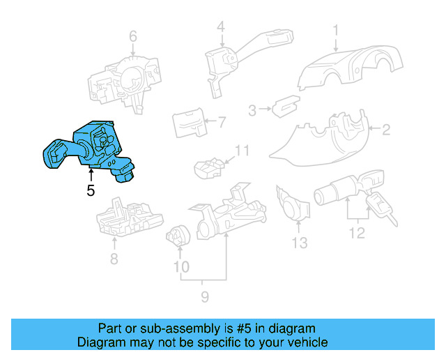 Signal Switch 8P0-953-513-D-9B9 - View 6