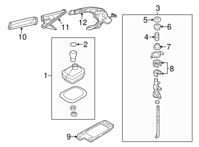 Lever Assembly Lower Bushing 1K0-711-067-C - View 23