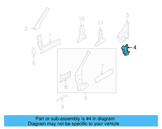 Lower Reinforced 1K0-802-624-C - View 13