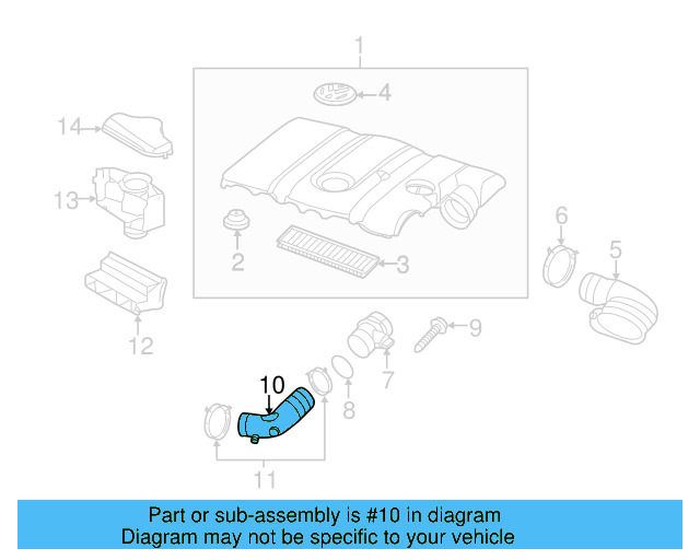 Connector Pipe 07K-129-684-B - View 41