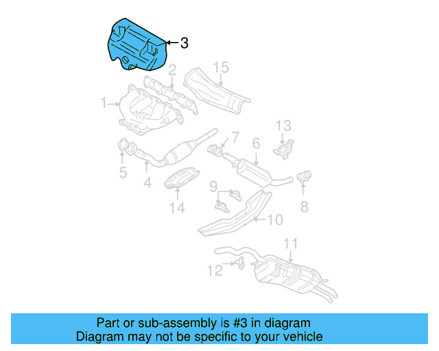 Heat Deflector 06A-129-597-H - View 11