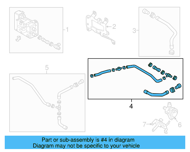 Hose Assembly 5QE-819-337-AG - View 4