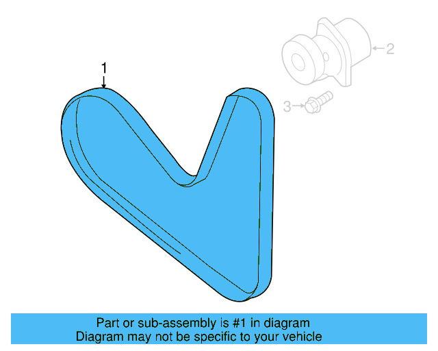 Serpentine Belt 06K-260-849-A - View 23
