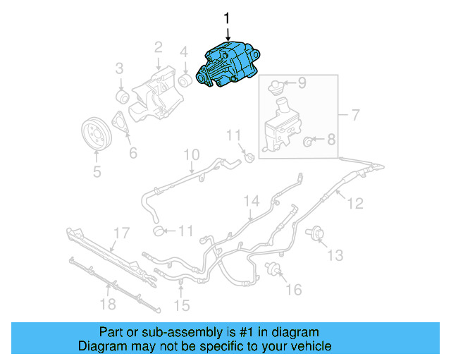 Power Steering Pump 3D0-422-154-H - View 5