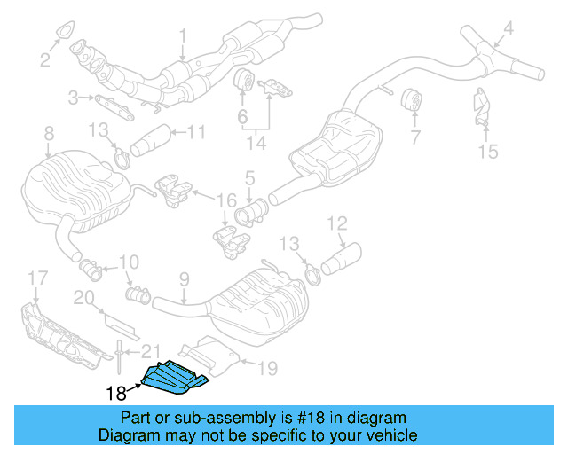 Heat Shield 3C0-825-712 - View 4