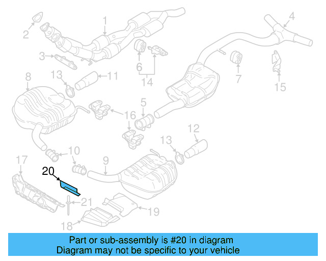 Heat Shield 3C5-825-716-A - View 6