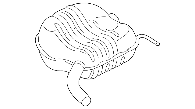 Resonator & Pipe 3C0-253-609-CG - View 8