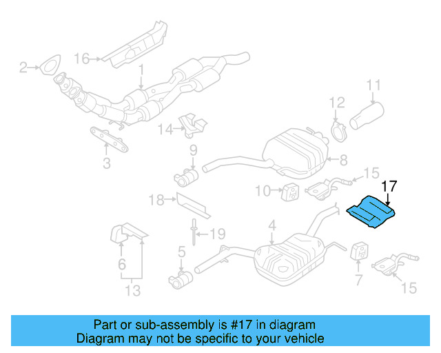 Heat Shield 3C0-825-701-C