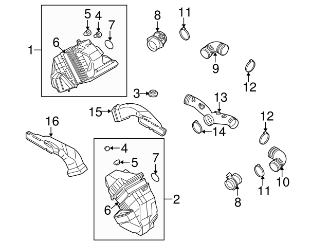 Engine Air Filter 3D0-129-620-D