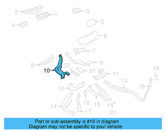 Floor Duct 3QF-819-805