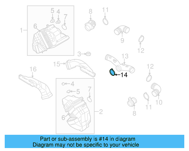Intake Pipe Clamp N-024-508-5 - View 7
