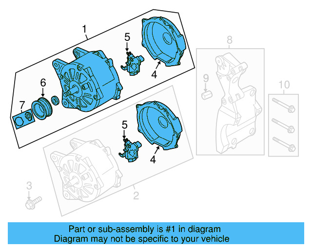 Alternator 06F-903-023-FX - View 39