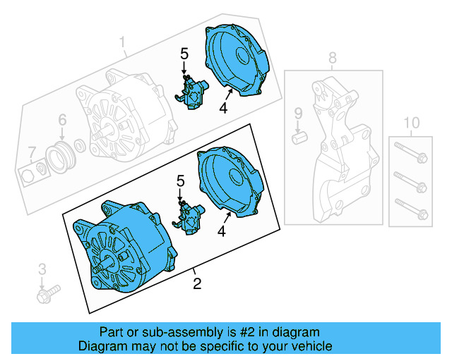 Alternator 06F-903-023-FX - View 40