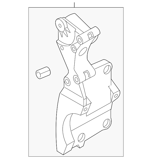 Mount Bracket 03L-903-139-Q - View 3