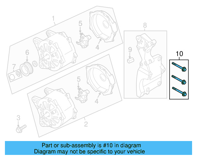 Mount Bracket Mount Bolt N-106-100-01 - View 4