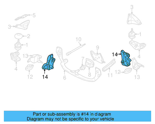 Support 8D0-399-107-A