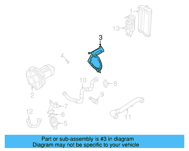 Air Pump Bracket 022-131-085-B - View 4