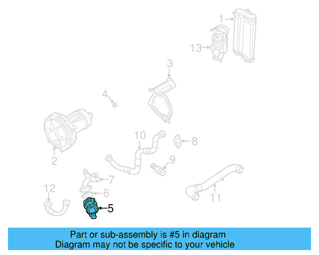 Secondary Air Injection Pump Check Valve 022-131-101-E - View 4