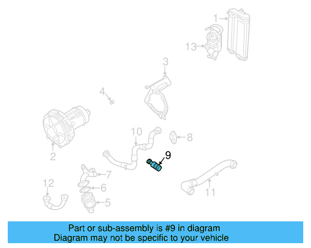 Secondary Air Injection Pump Check Valve 022-131-101-E - View 3
