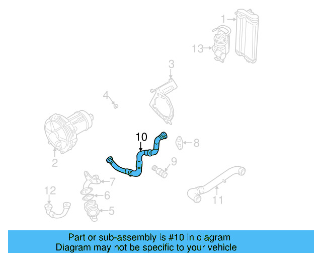 Intake Pipe 1J0-131-128-T
