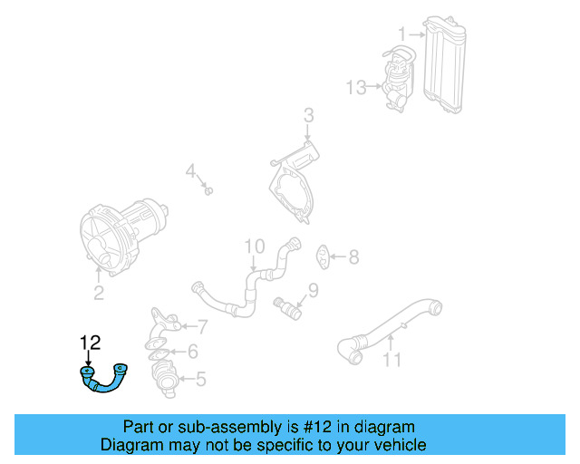 Connector Pipe 022-131-149-C - View 2