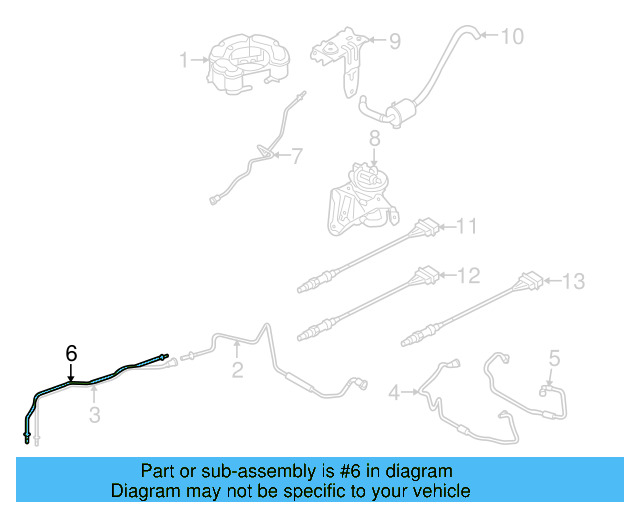Vacuum Tube 1Q0-201-983-B