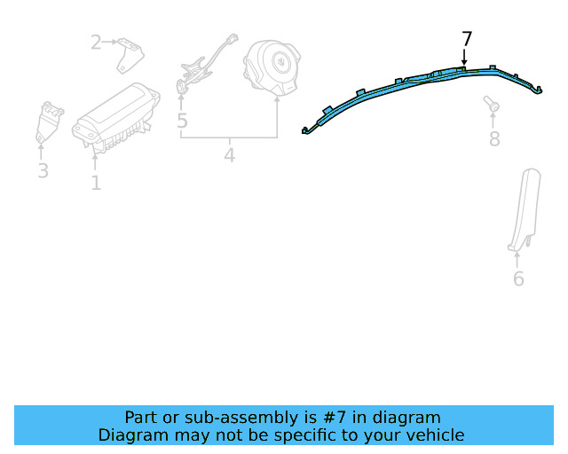 Head Air Bag 5C5-880-741-E - View 5