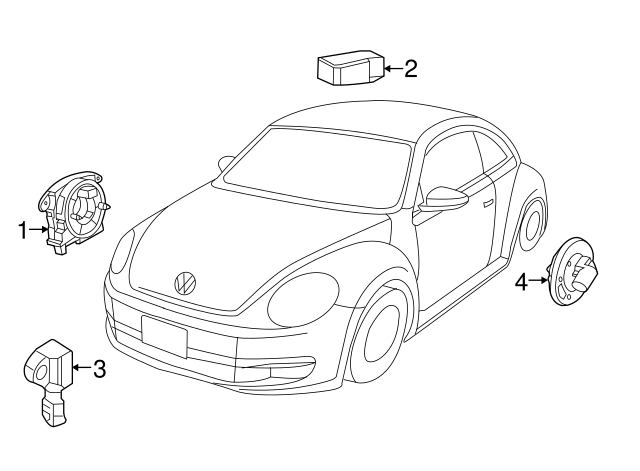 Control Module 5C0959655AB0BA