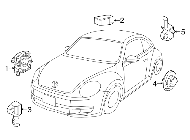 Control Module 5C0-959-655-AB-XYA