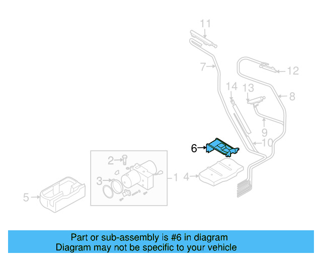 Mount Bracket 1Q0-871-480 - View 3