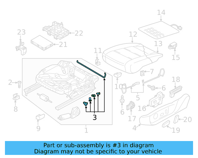 Hardware Kit 8R0-898-025 - View 6