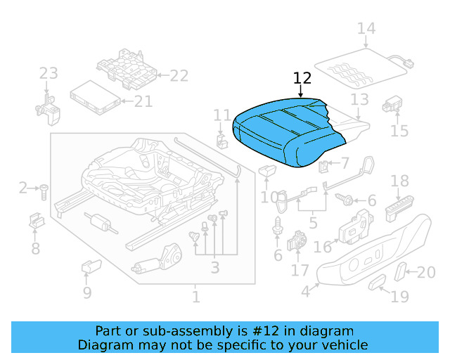 Seat Cover 561-881-405-BE-TJH