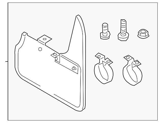 Splash Guards 5G0-075-111 - View 2