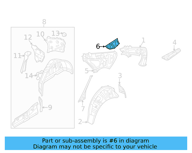 Inner Reinforced 561-809-992-A - View 5