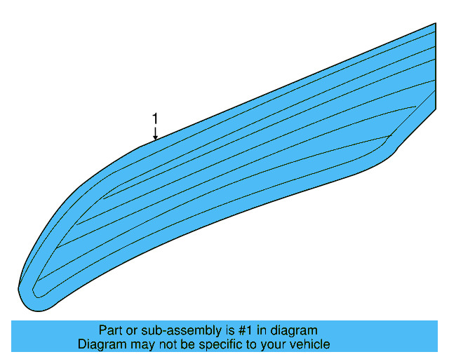 Lift Gate Glass 3C9-845-051-P - View 5