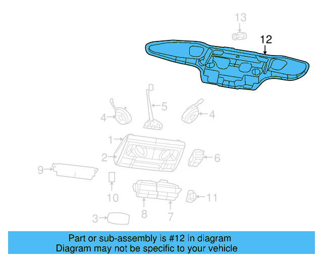 Console Base Bracket 7B0-863-843 - View 6