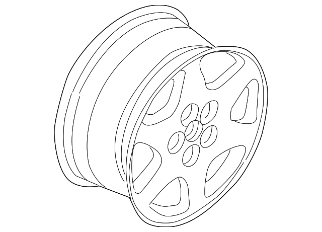 Wheel 7D0-601-027-A-091 - View 3