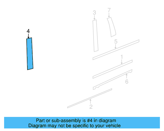 Applique 7B0-847-901-A - View 3