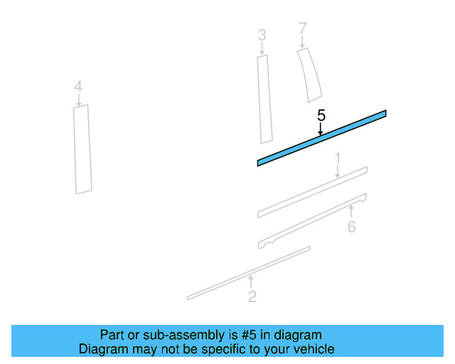 Belt Weather 7B0-843-470-A - View 3