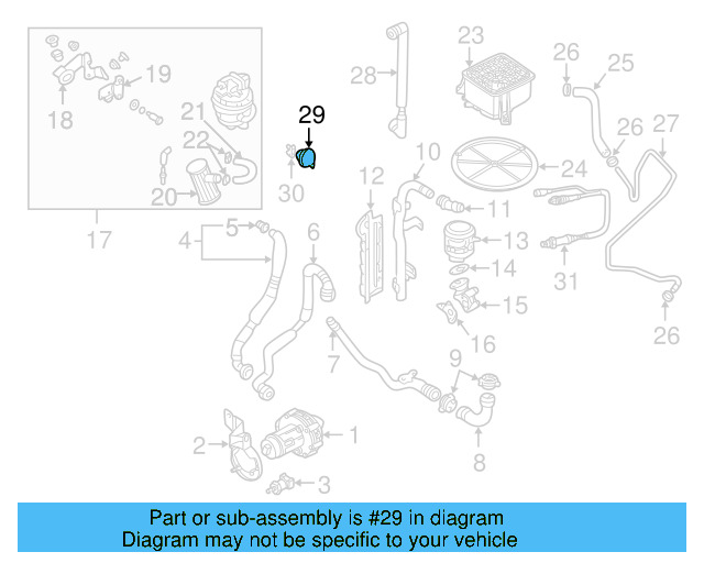 Vacuum Reservoir 038-129-807 - View 35