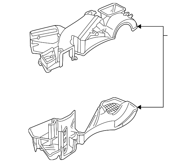 Evaporator Case 3B1-820-024 - View 3