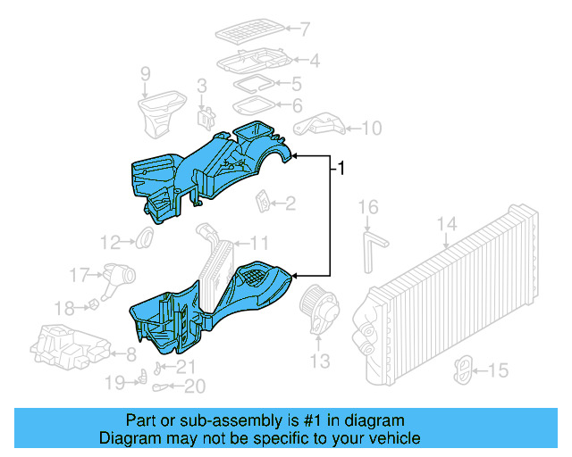 Evaporator Case 3B1-820-024 - View 7
