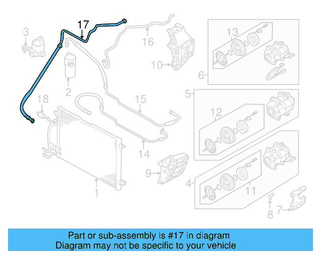Hose 8D1-260-710-F - View 3