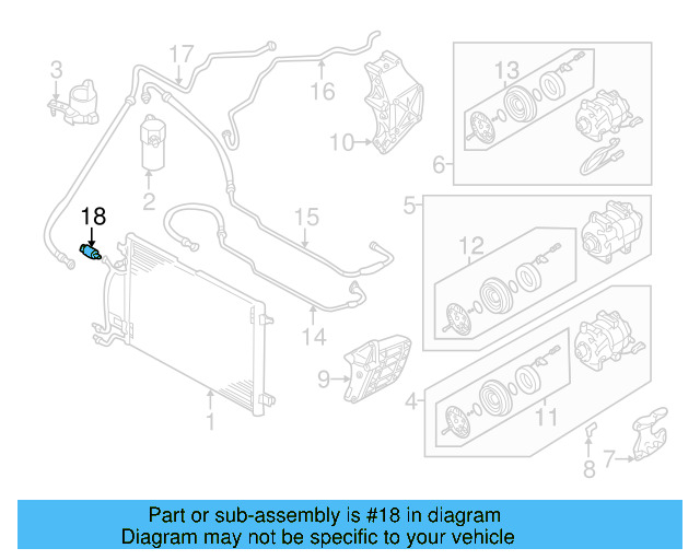 Safety Switch 8D0-959-482-B - View 2